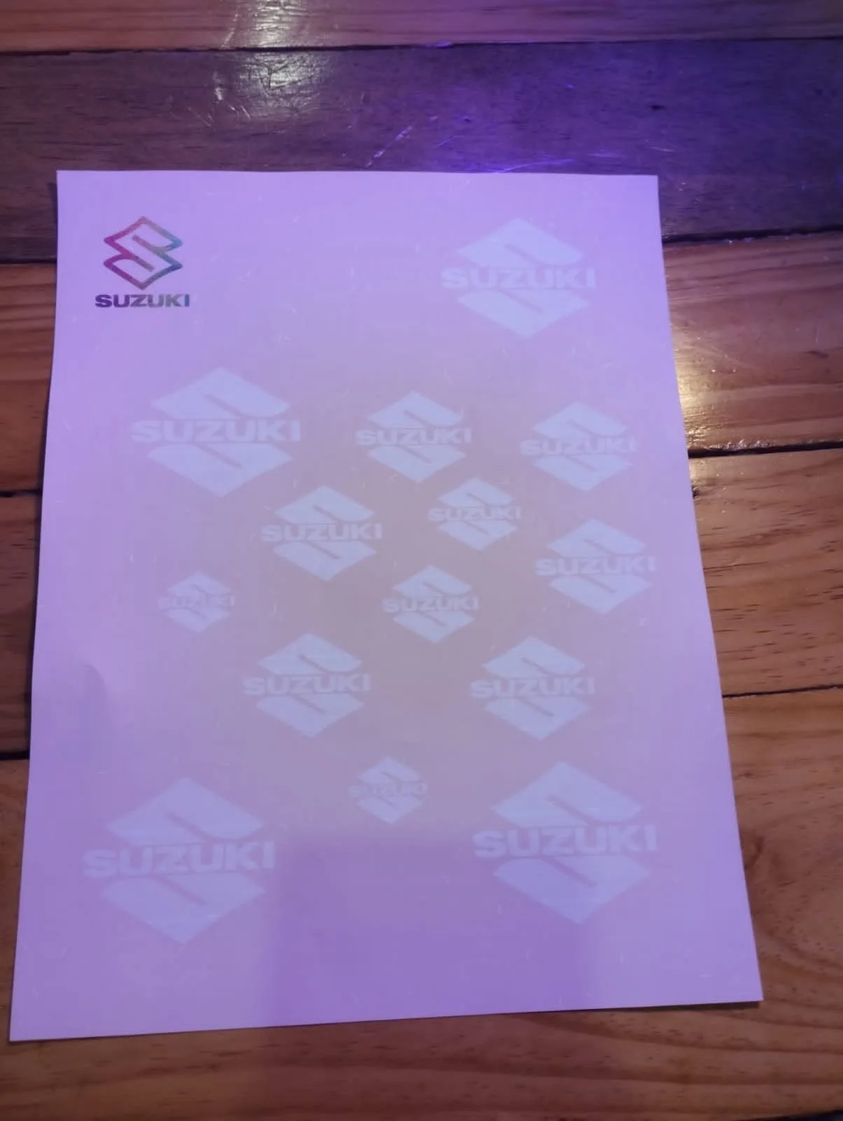 Papel seguridad suzuki - papel seguridad 2