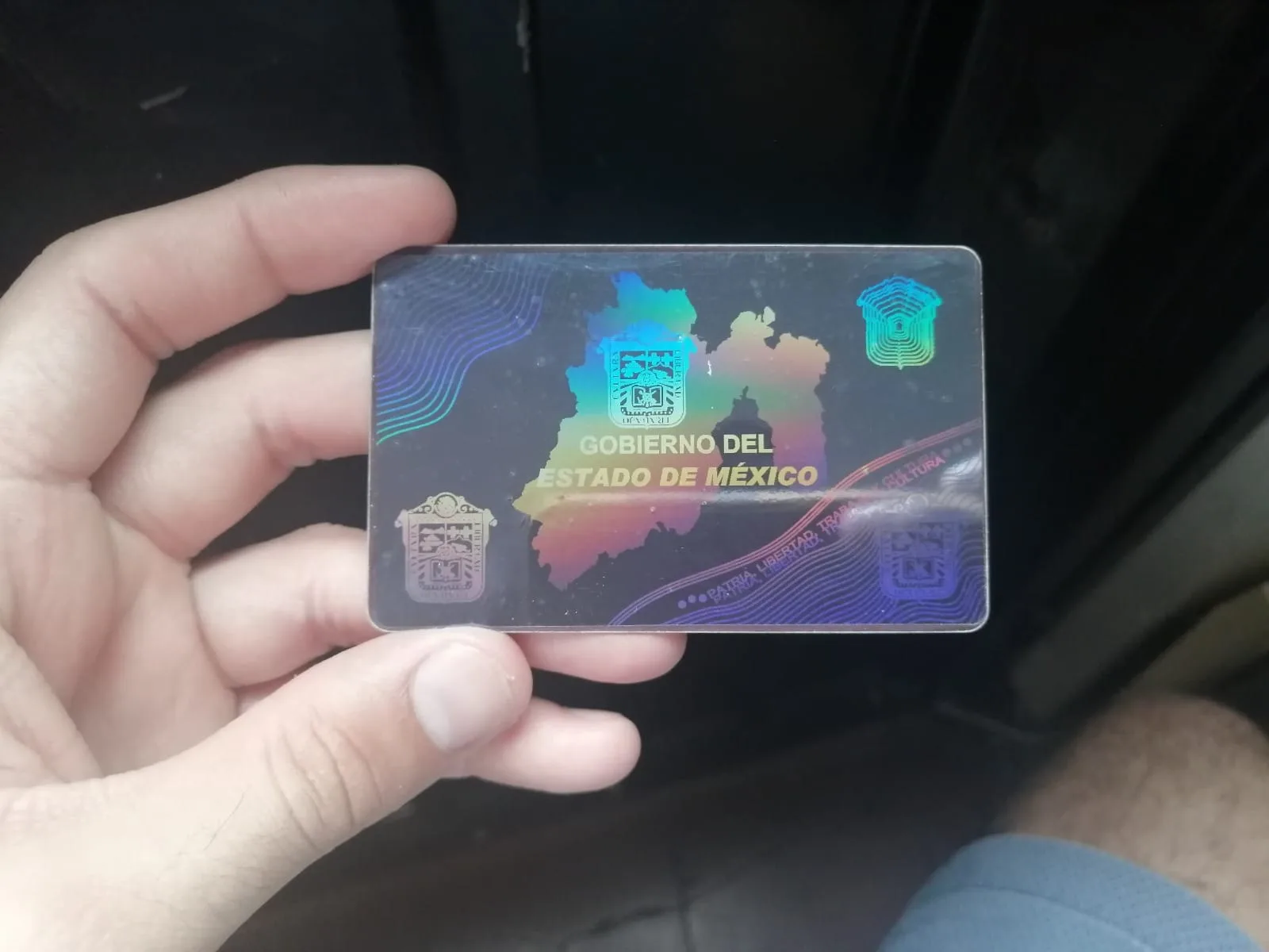 Holograma para credenciales de puebla (otro modelo) - holograma