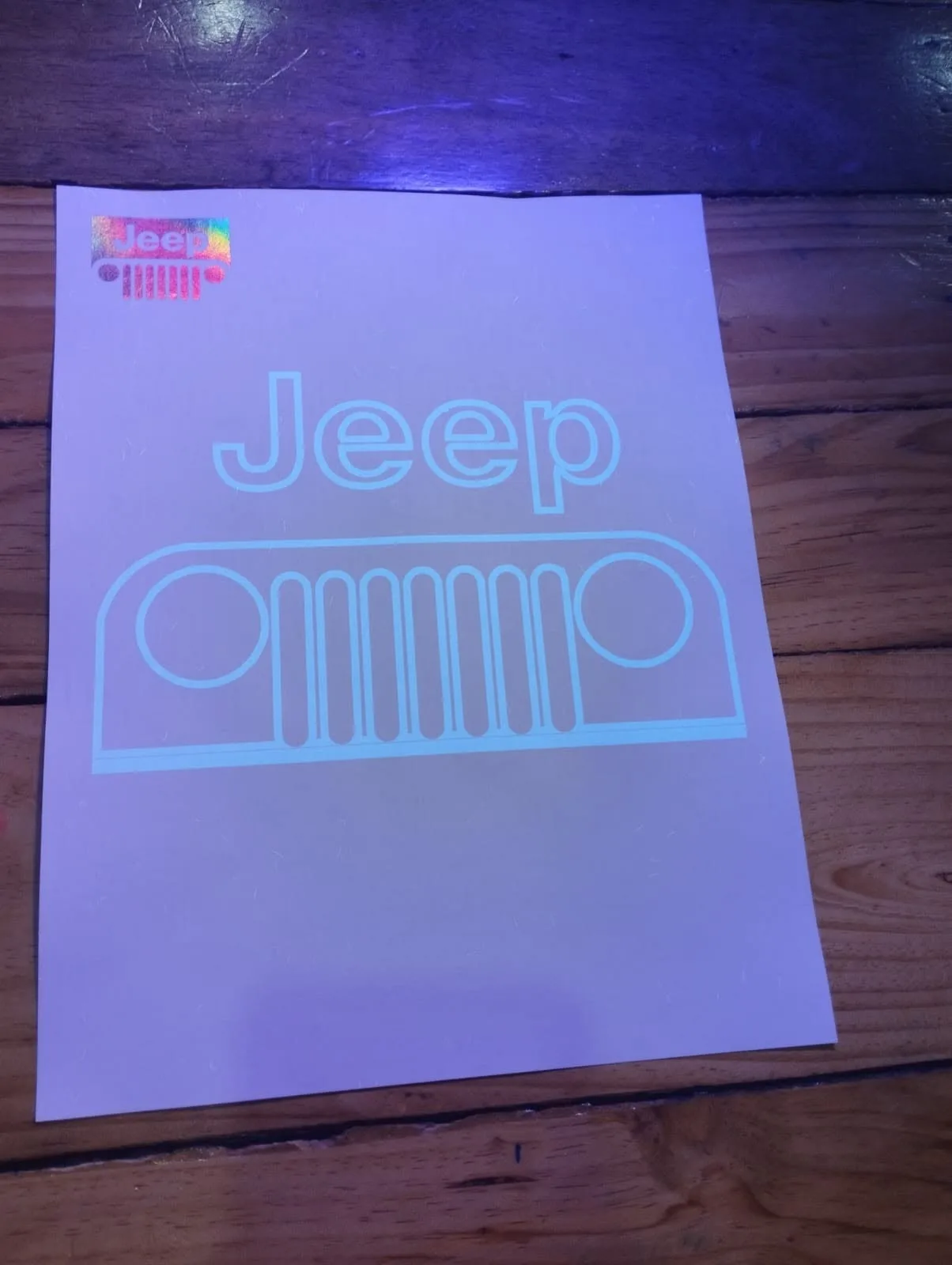 Papel seguridad jeep - papel seguridad 2