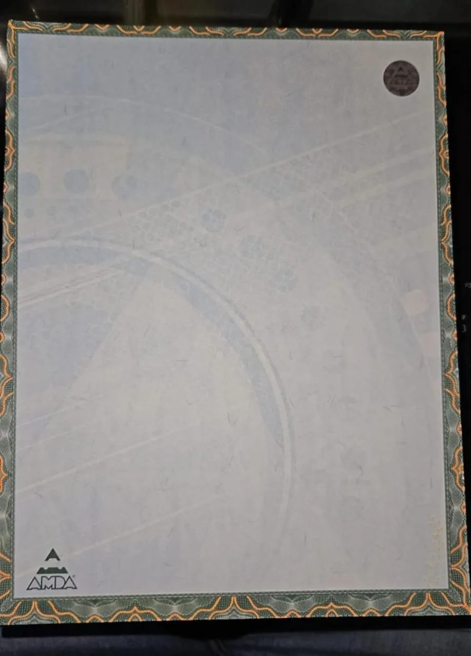 Hoja amda azul mas nueva