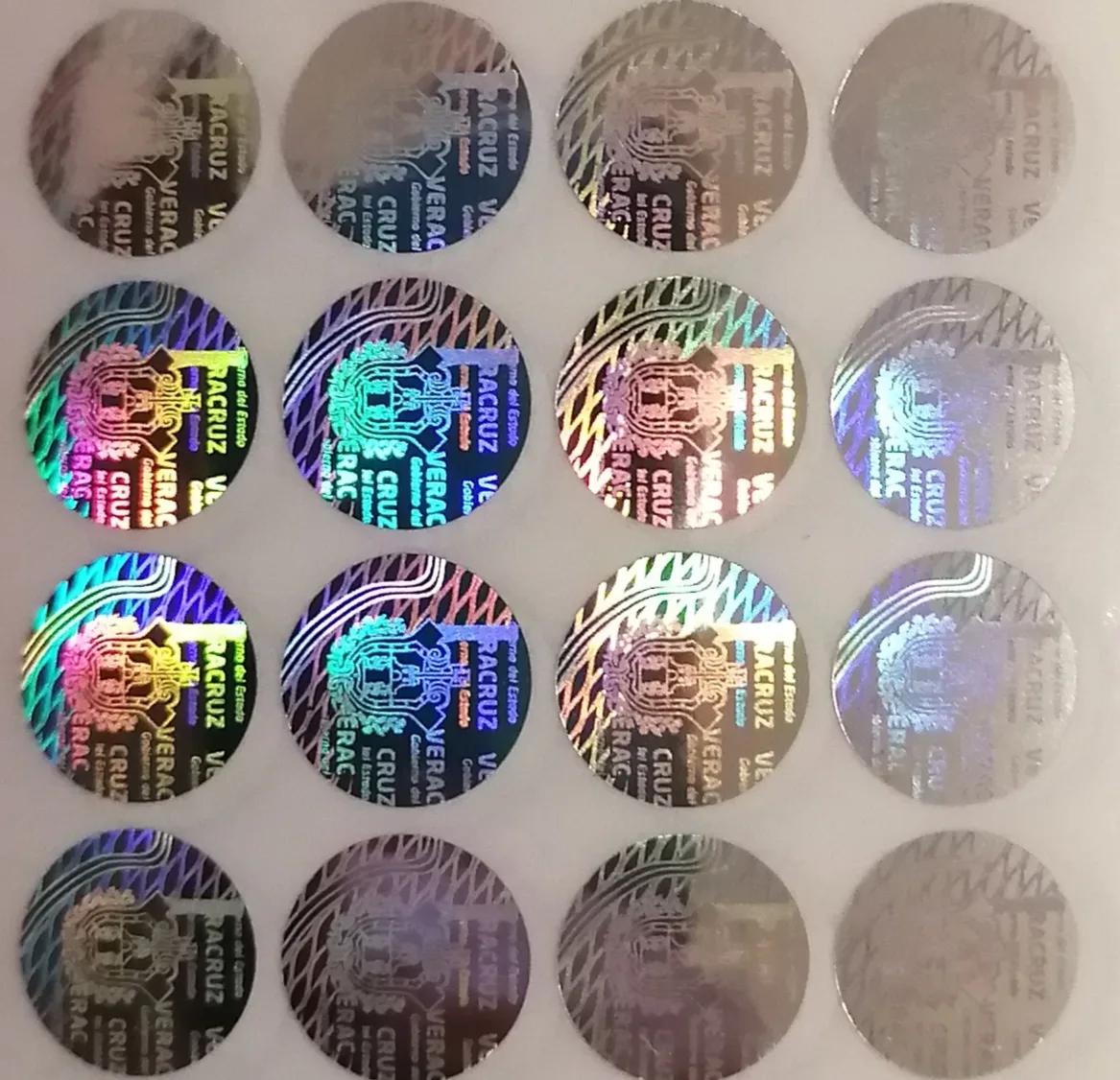 Circulito holografico de veracruz - holograma