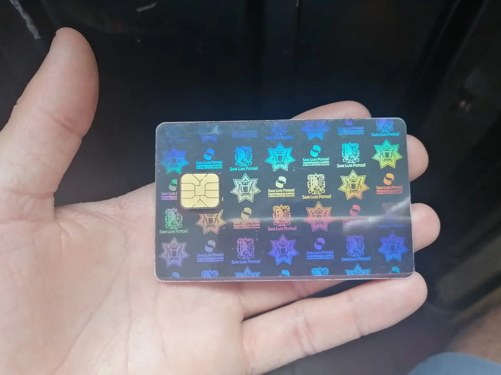 Holograma para credenciales de san luis potosi - holograma