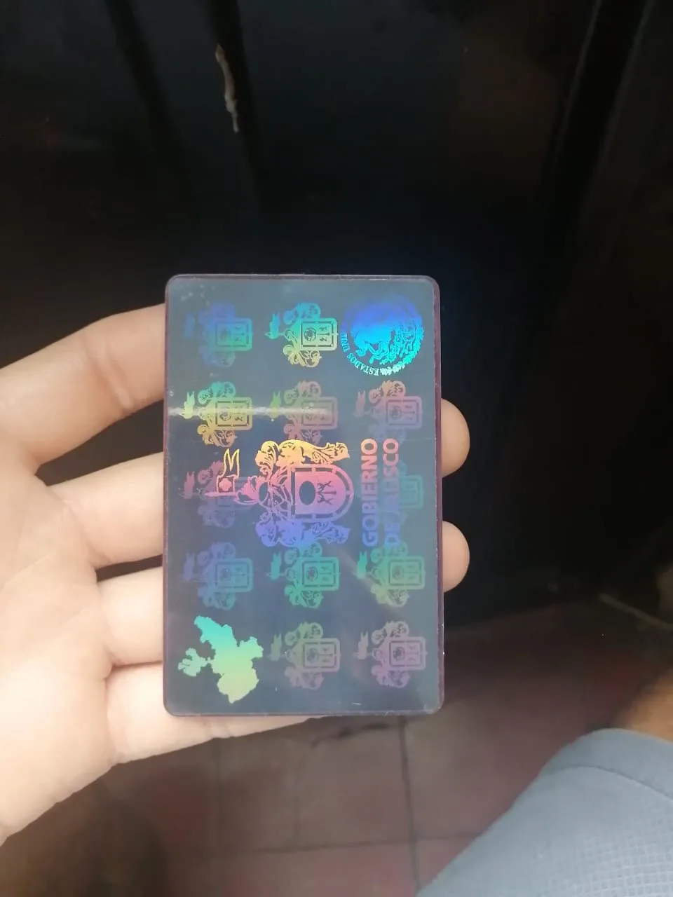 Holograma para credenciales de jalisco (modelo 2) - holograma